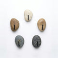 Stone Wall Hooks – Pebble Wall Hooks, Rock Key Holder, Natural Stone Key Hooks For Entryway