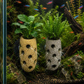 Aquarium Holder, Fish Tank Planter, Aquarium Suction Cup Planter, Aquarium Plant Holder, Natural Stone Aquarium Decor